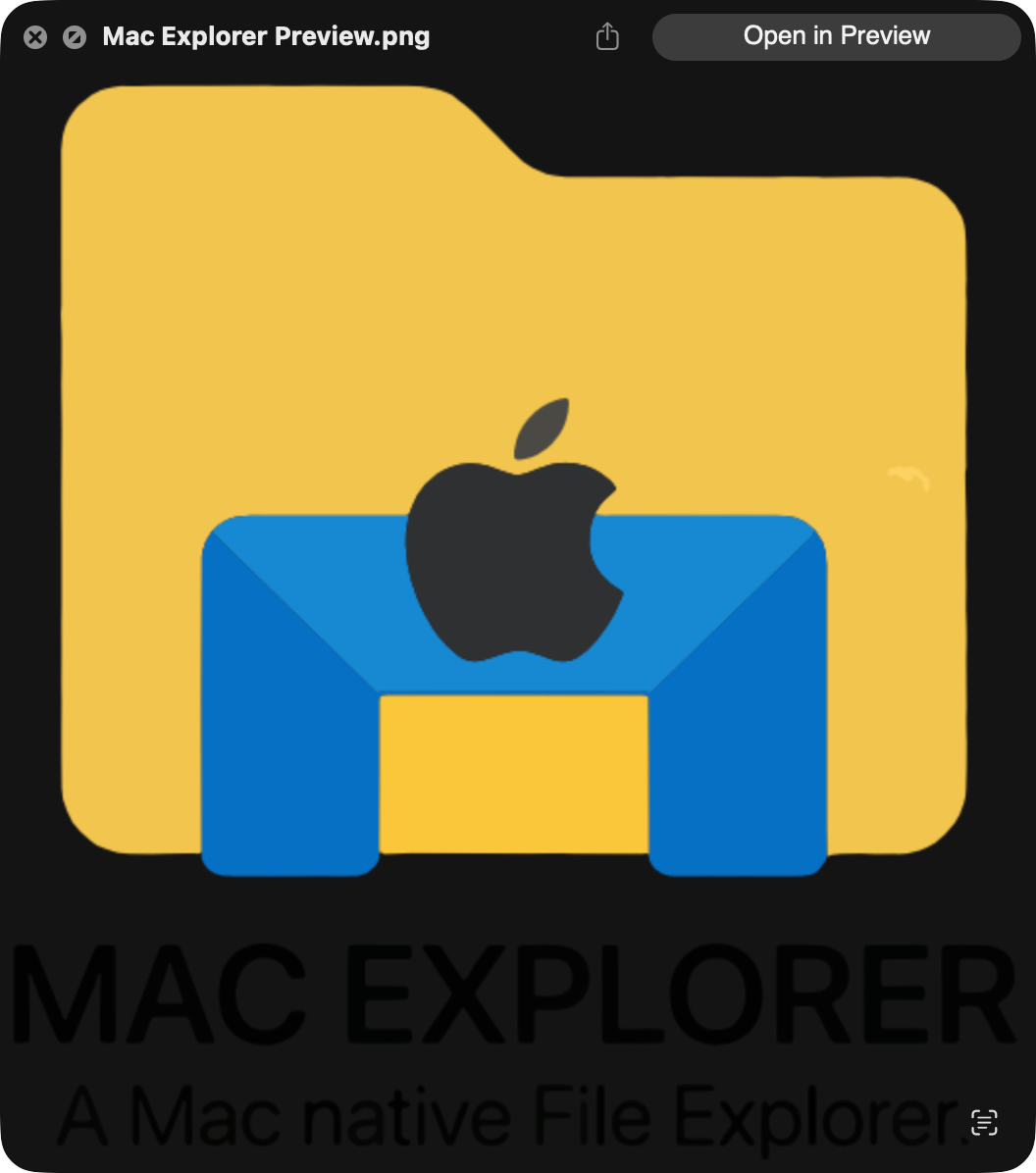 System Quick Look opened from Mac Explorer, showing a preview of a PNG file
